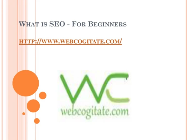 What is SEO - For Beginners