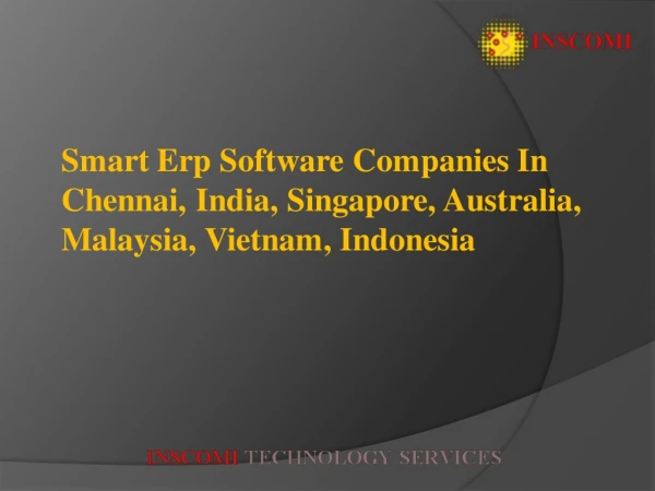 ERP Software Development Services in India