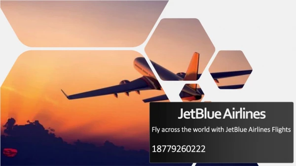 Fly across the world with JetBlue Airlines Flights