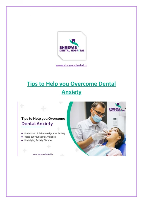 Tips To Overcome Dental Anxiety Effectively