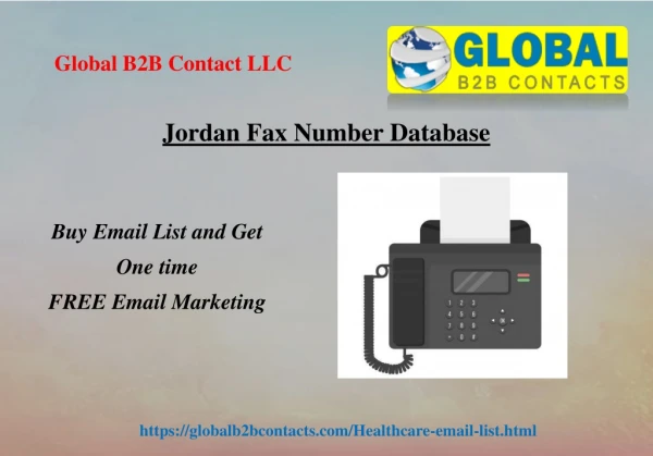 Jordan Fax Number Database