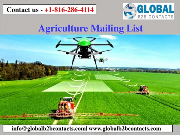 agriculture mailing list