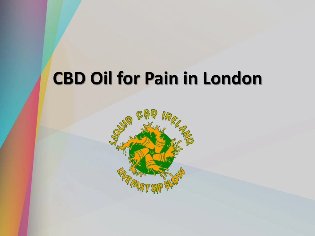 cbd oil f or pain in london