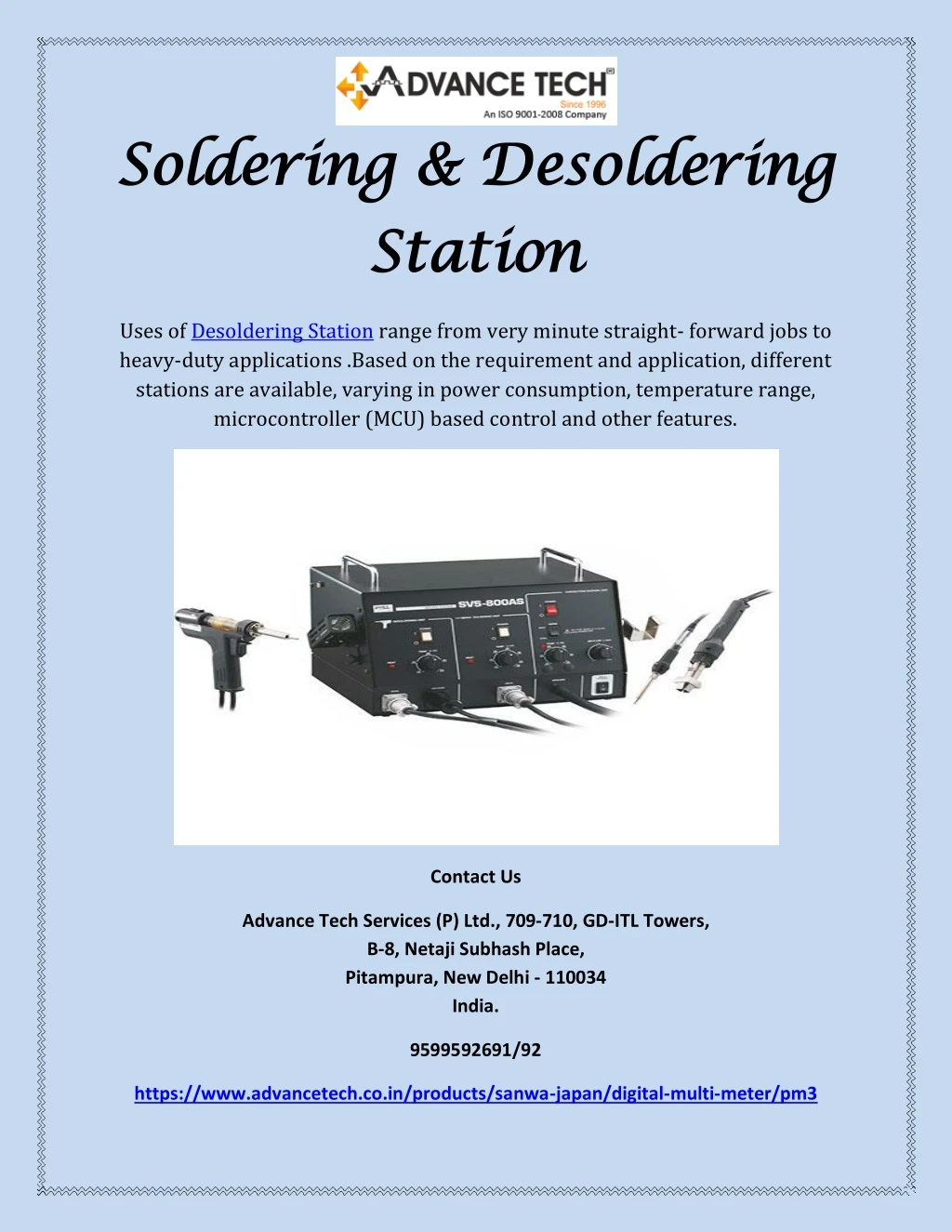 soldering desoldering soldering desoldering