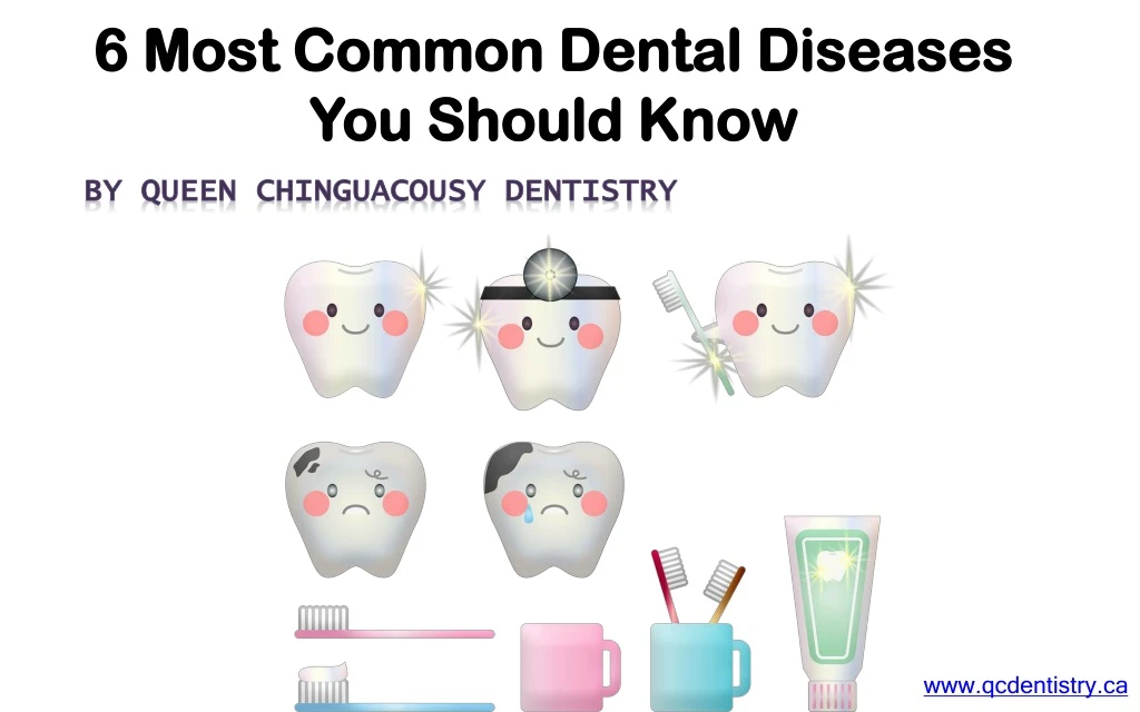 6 most common dental diseases you should know