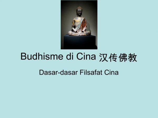Budhisme di Cina