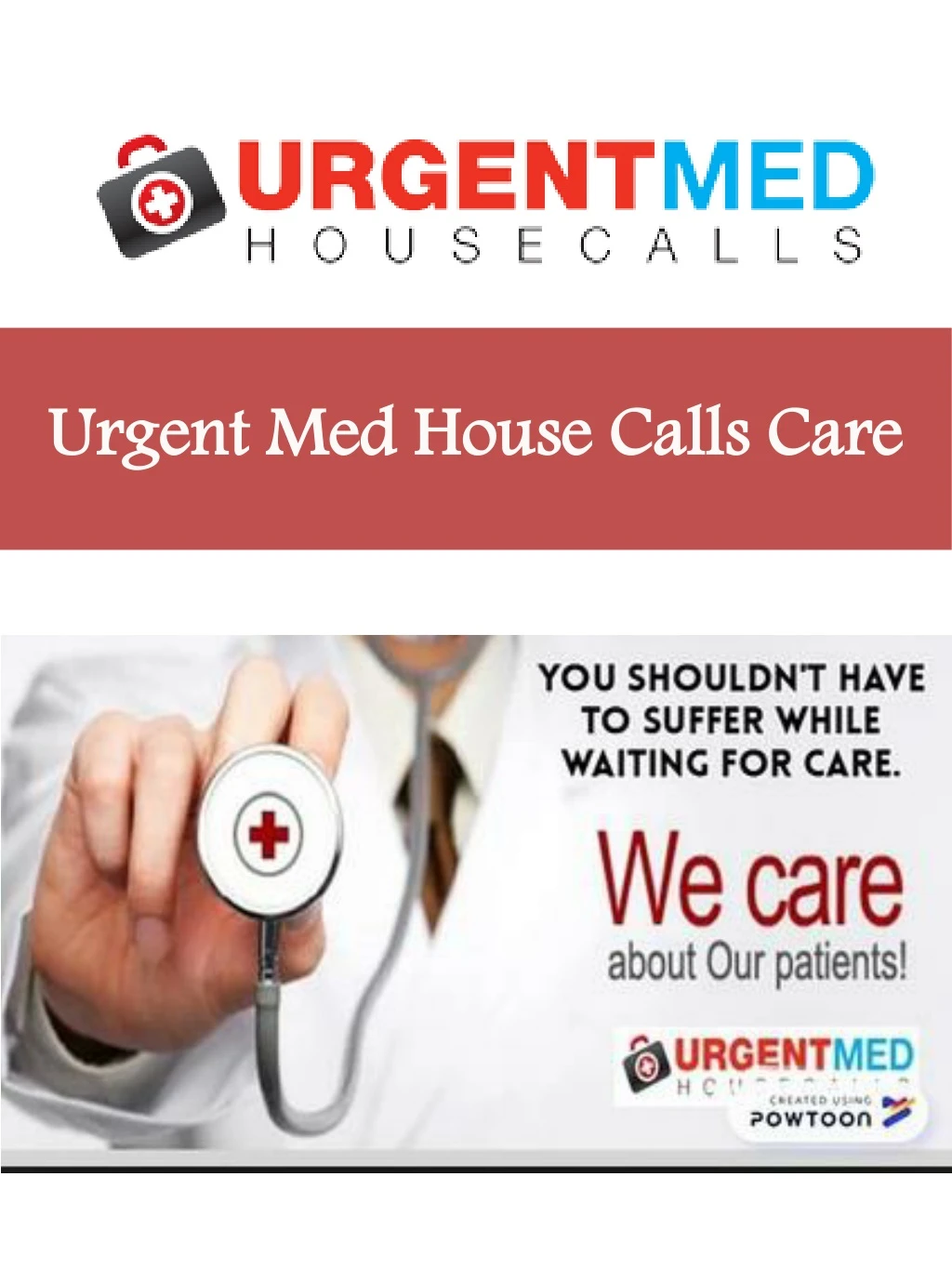 urgent med house calls care