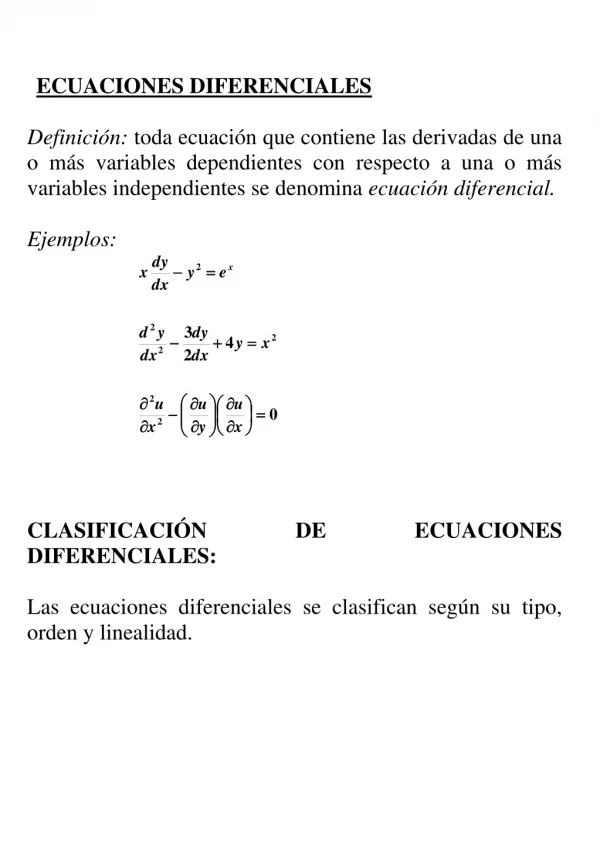 ec. diferenciales