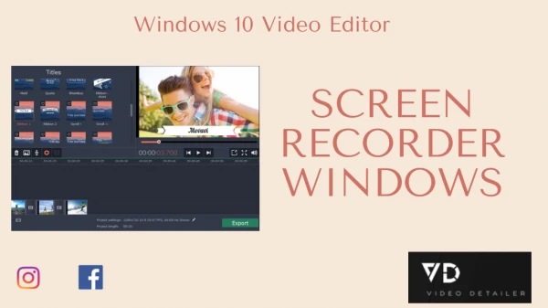Best Screen Recorder & Video Editing Software For PC