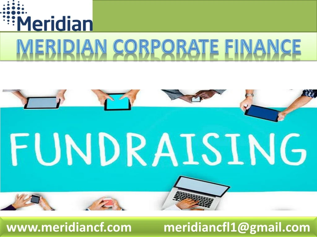 meridian corporate finance