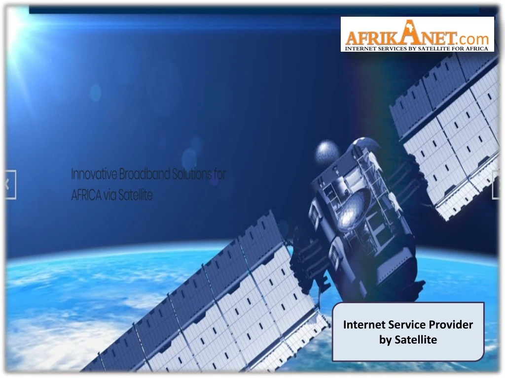 internet service provider by satellite