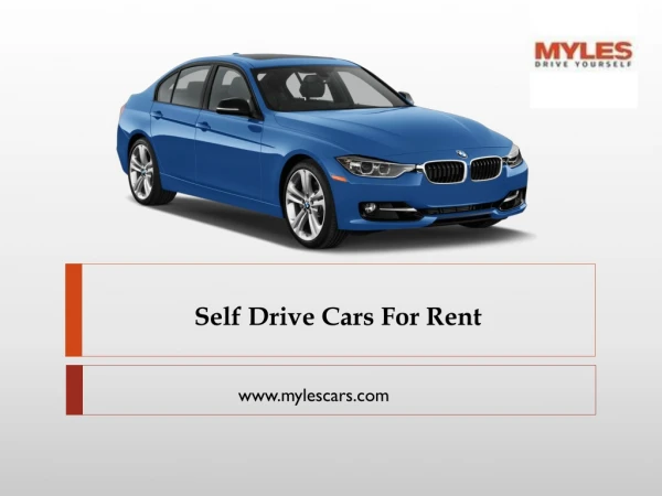 Book Self Drive Cars for Rent at Myles
