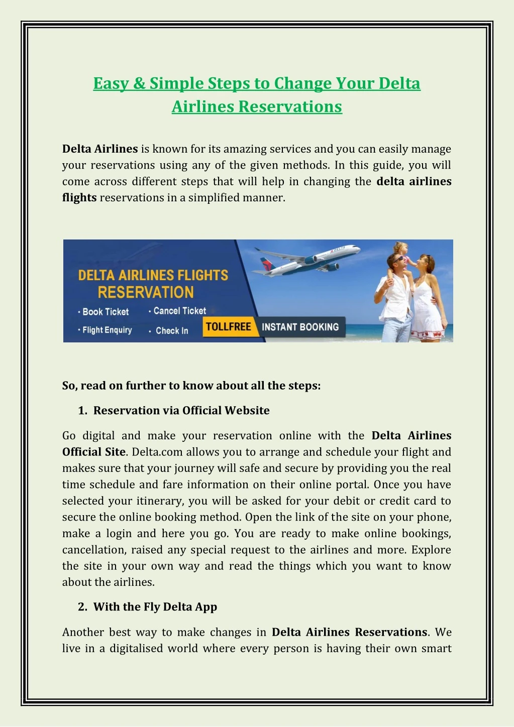 easy simple steps to change your delta airlines