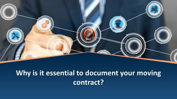 Why is it essential to document your moving contract?