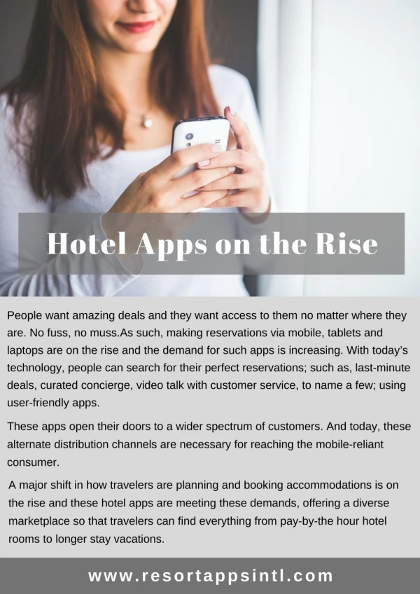Hotel Apps on the Rise