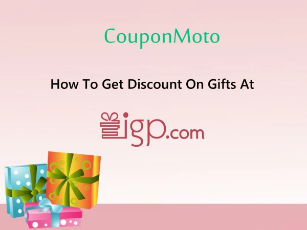 How to usse IGP Coupons?