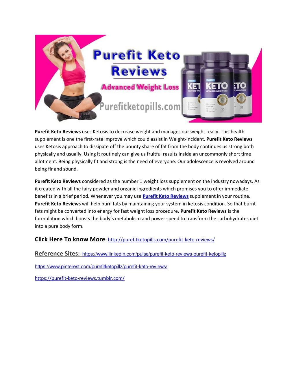 purefit keto reviews uses ketosis to decrease