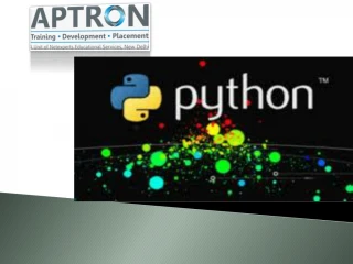 Python Training Institute in Delhi - slide 1