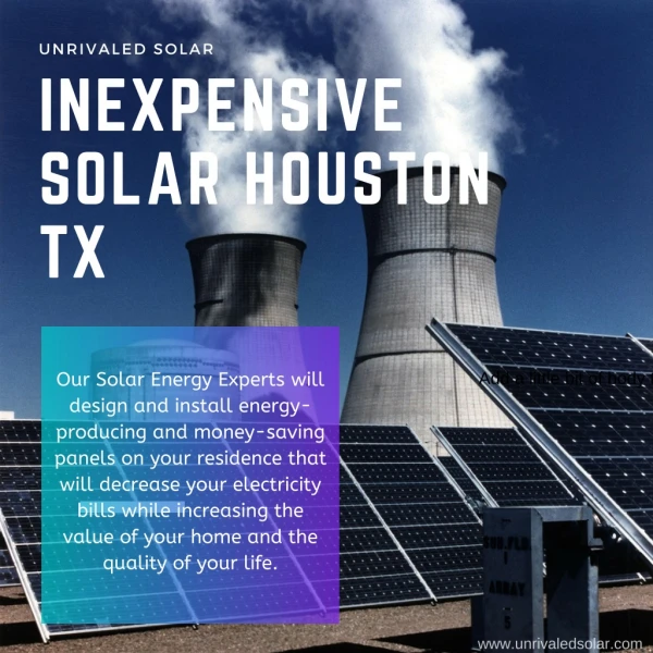 Inexpensive Solar Houston TX
