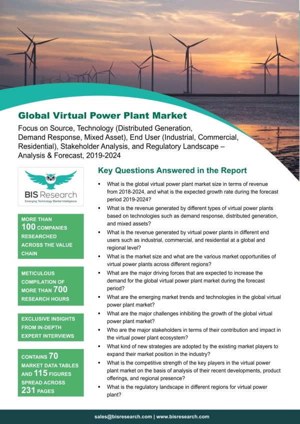 Virtual Power Plant Market Research Report
