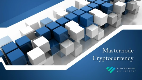 masternode cryptocurrency