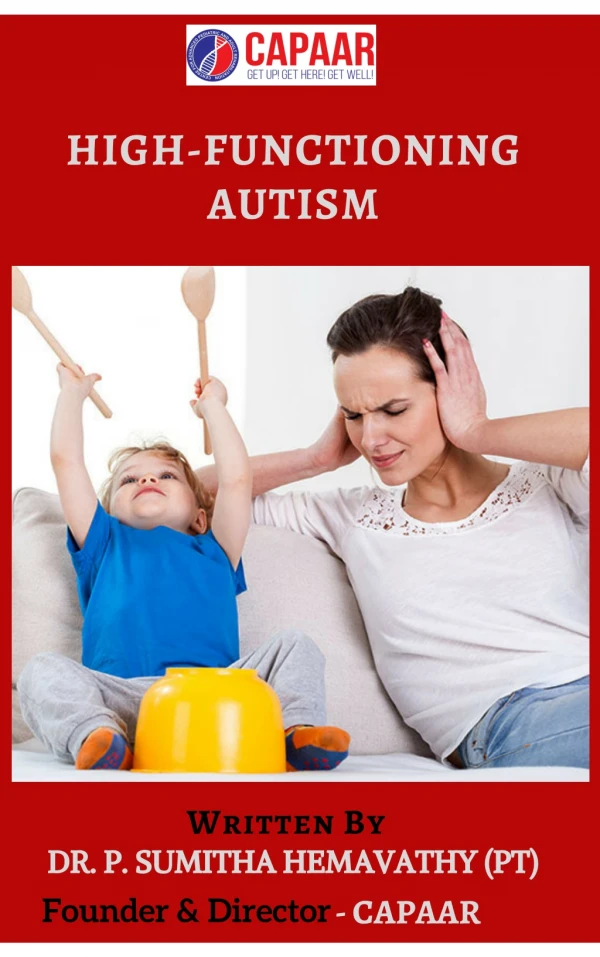 High-Functioning Autism | Autism Centres in Bangalore | CAPAAR