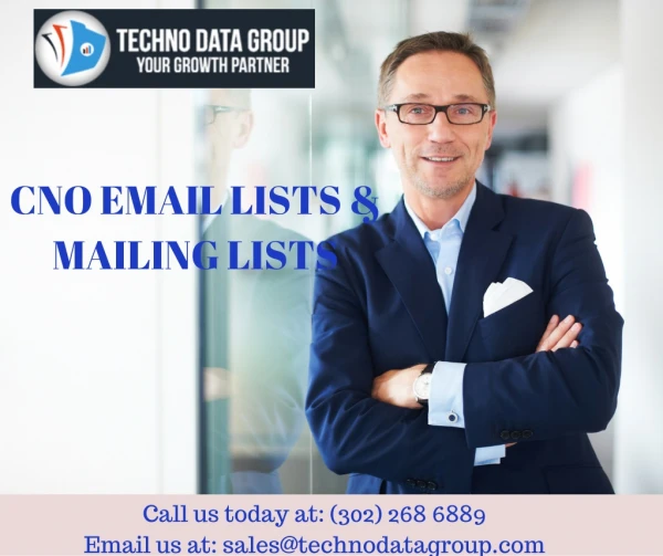 Chief Networking Officers Email List| CNO Email Database IN USA