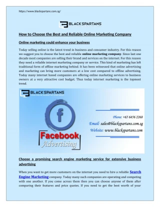 Facebook Advertising - slide 1