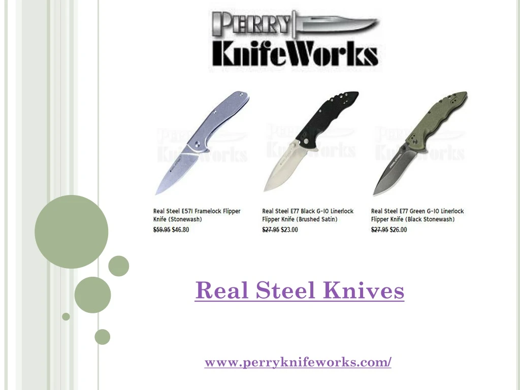 real steel knives