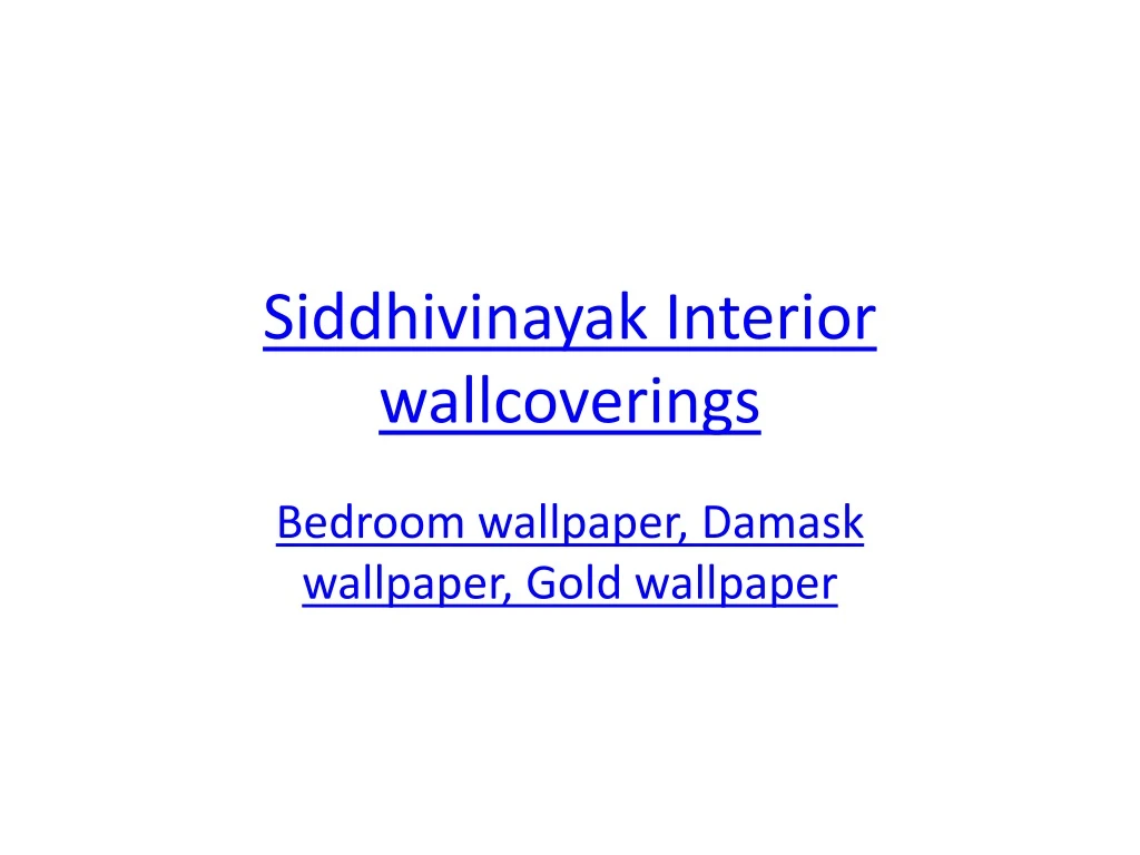 siddhivinayak interior wallcoverings