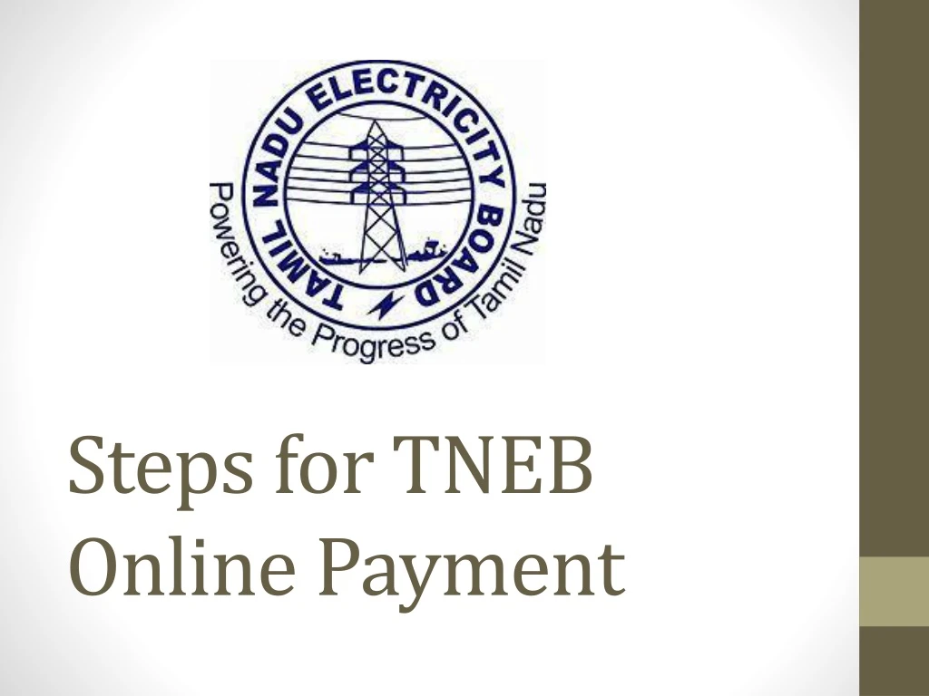 steps for tneb online payment