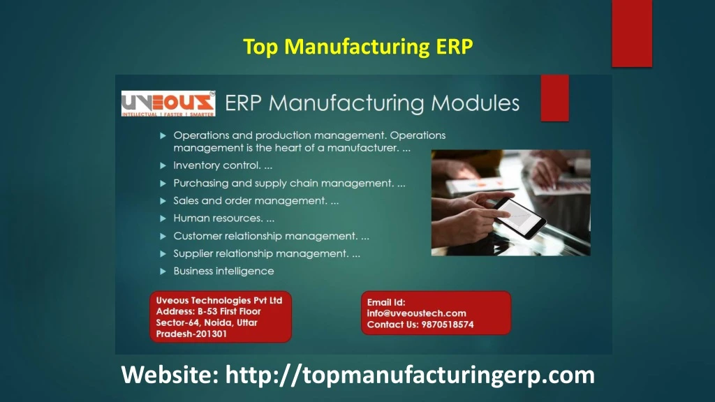 top manufacturing erp