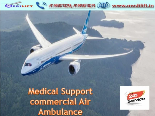 Book Immediate Patient Transfer Air Ambulance Service in Patna