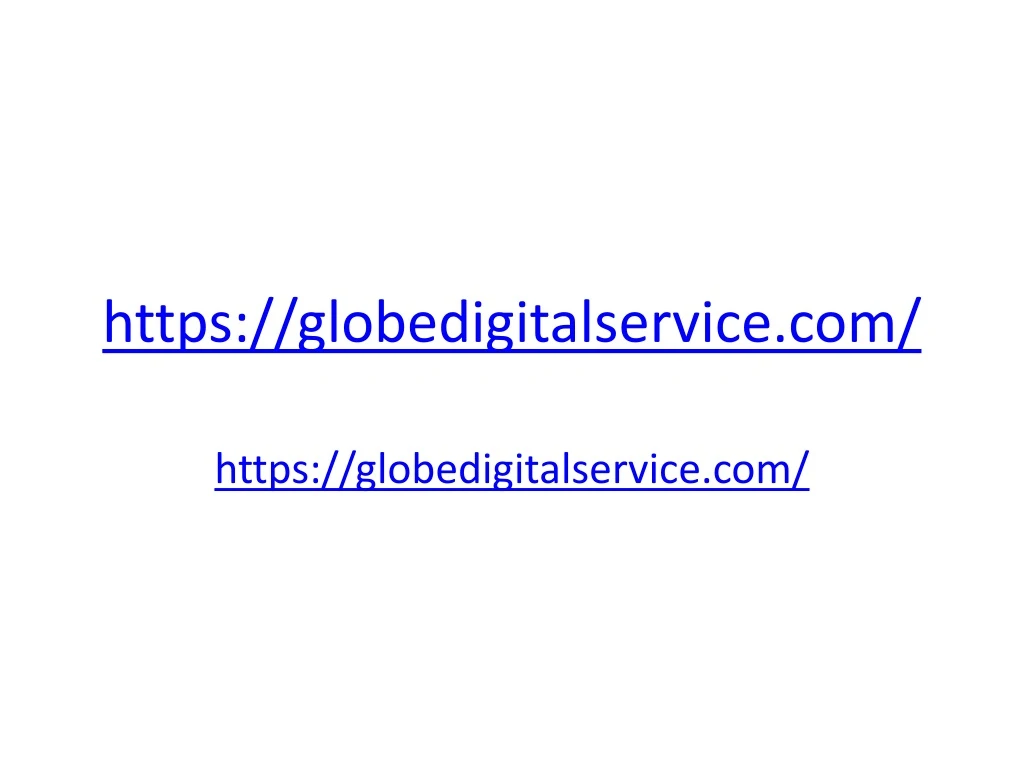 https globedigitalservice com