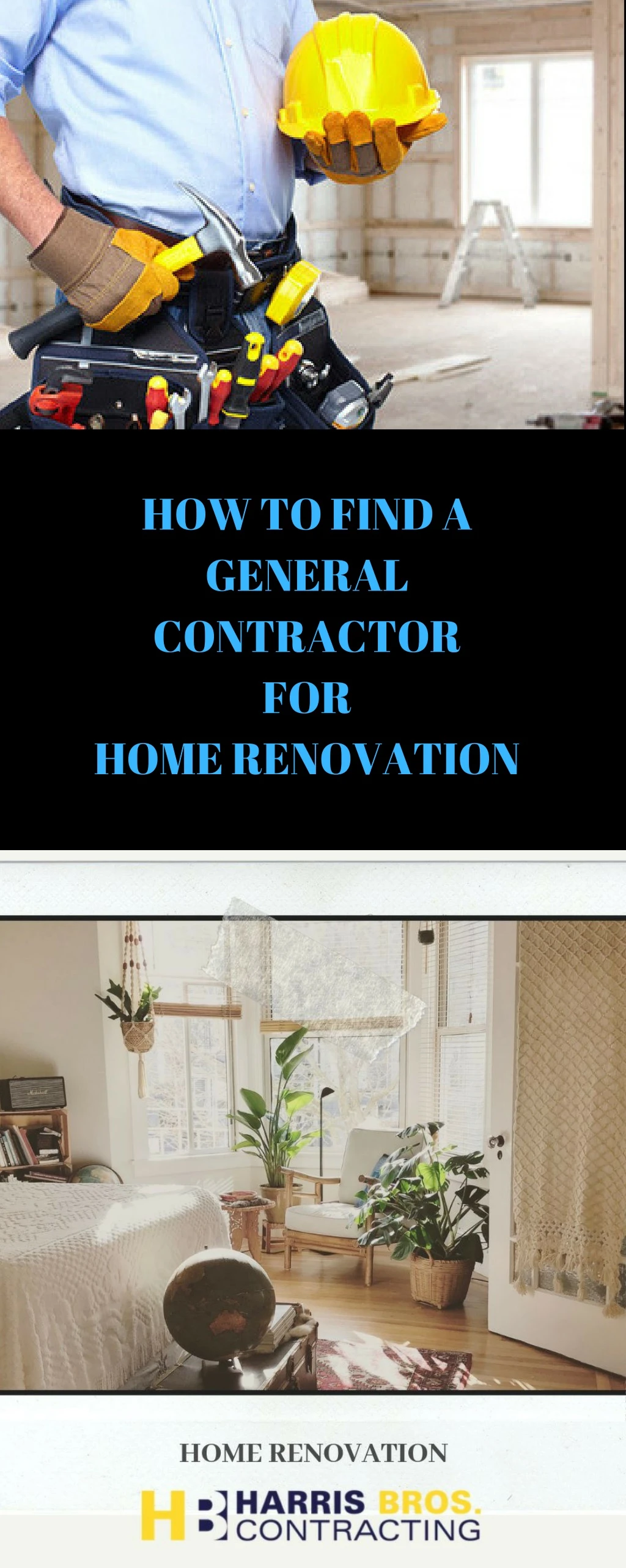 how to find a general contractor for home