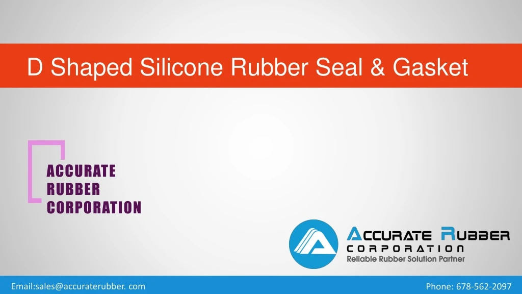 d shaped silicone rubber seal gasket