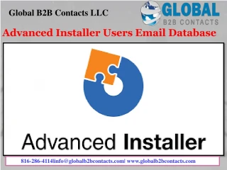 Advanced Installer Users Email Database - slide 1