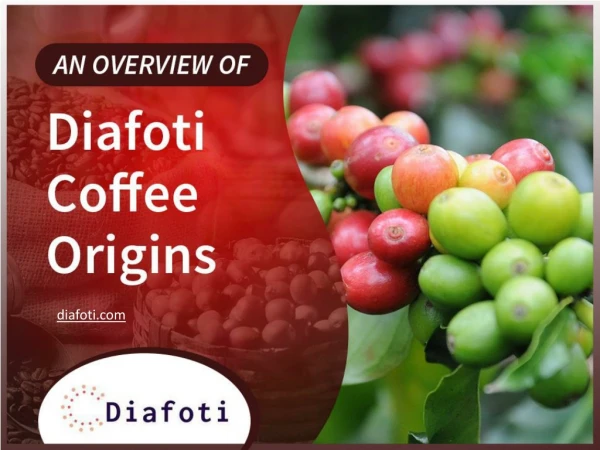 Types of Diafoti Coffee and their Origins