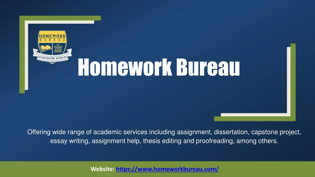 homework bureau