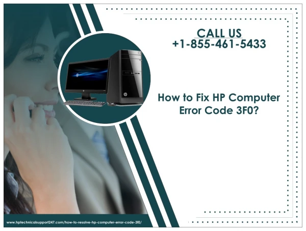 Get Instant Help for HP Computer Error Code 3F0