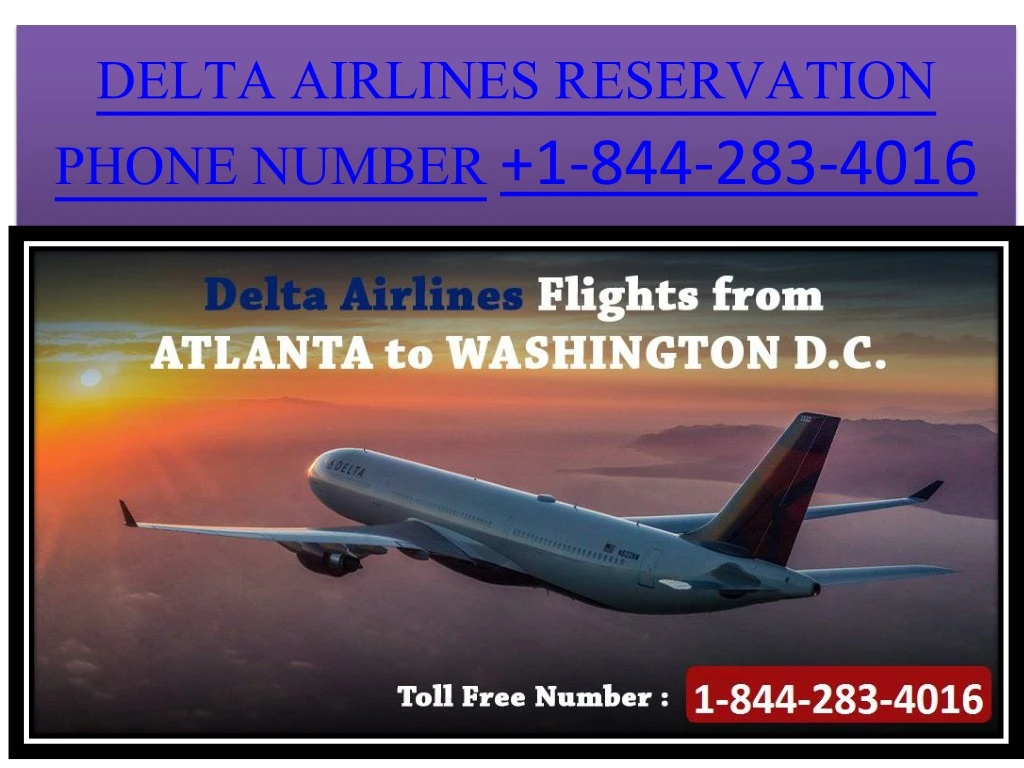 delta airlines reservation phone number