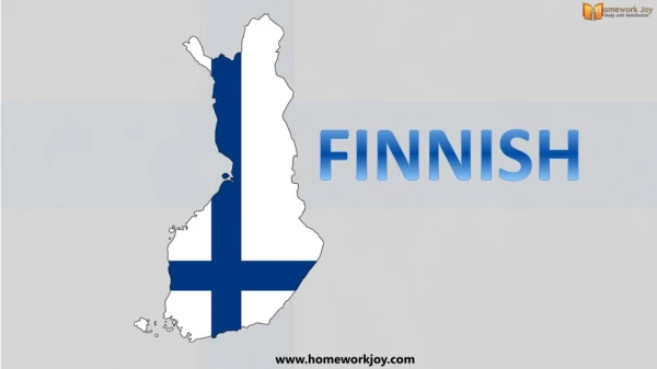 LEARN THE INTERESTING ASPECTS OF FINNISH LANGUAGE
