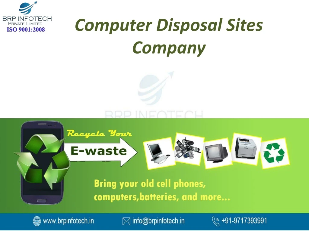 computer disposal s ites company