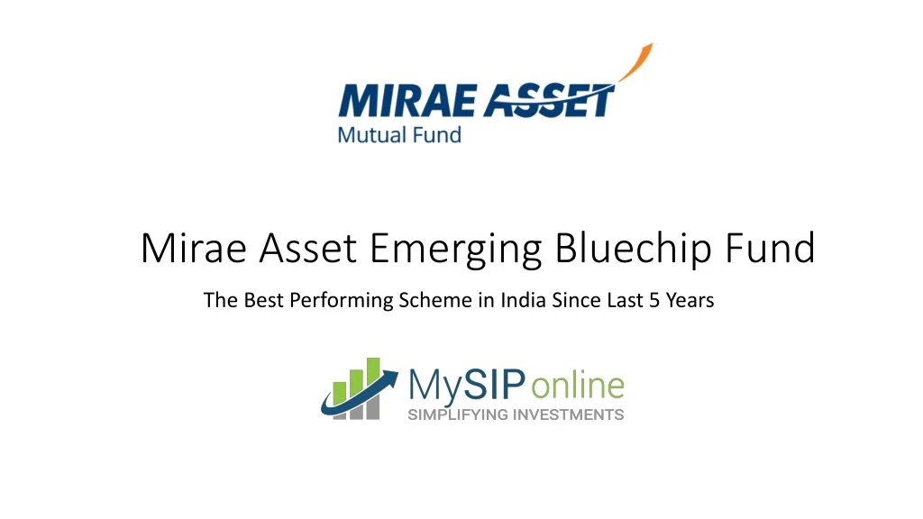 mirae asset emerging bluechip fund