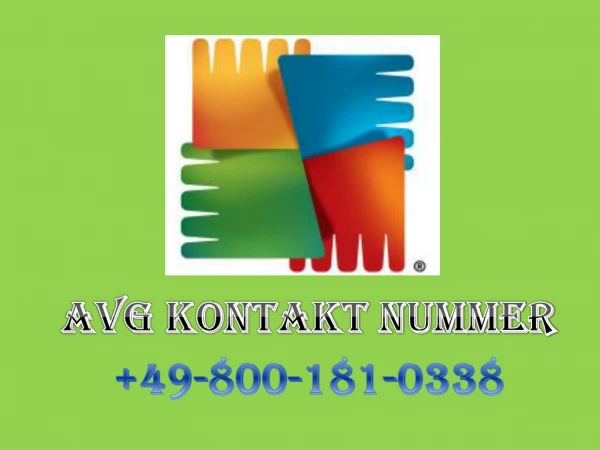 AVG Kontakt Nummer 800-181-0338
