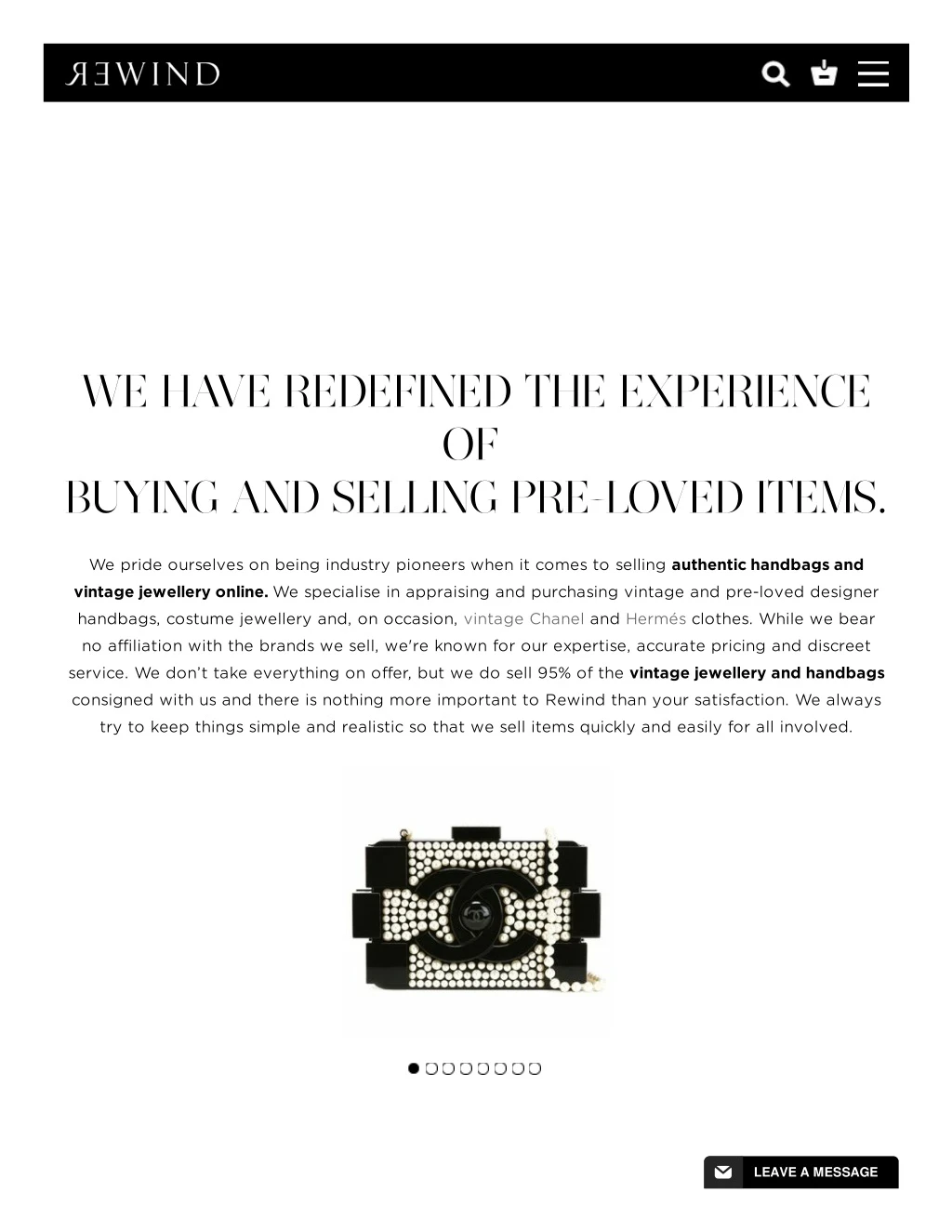 we have redefined the experience of buying