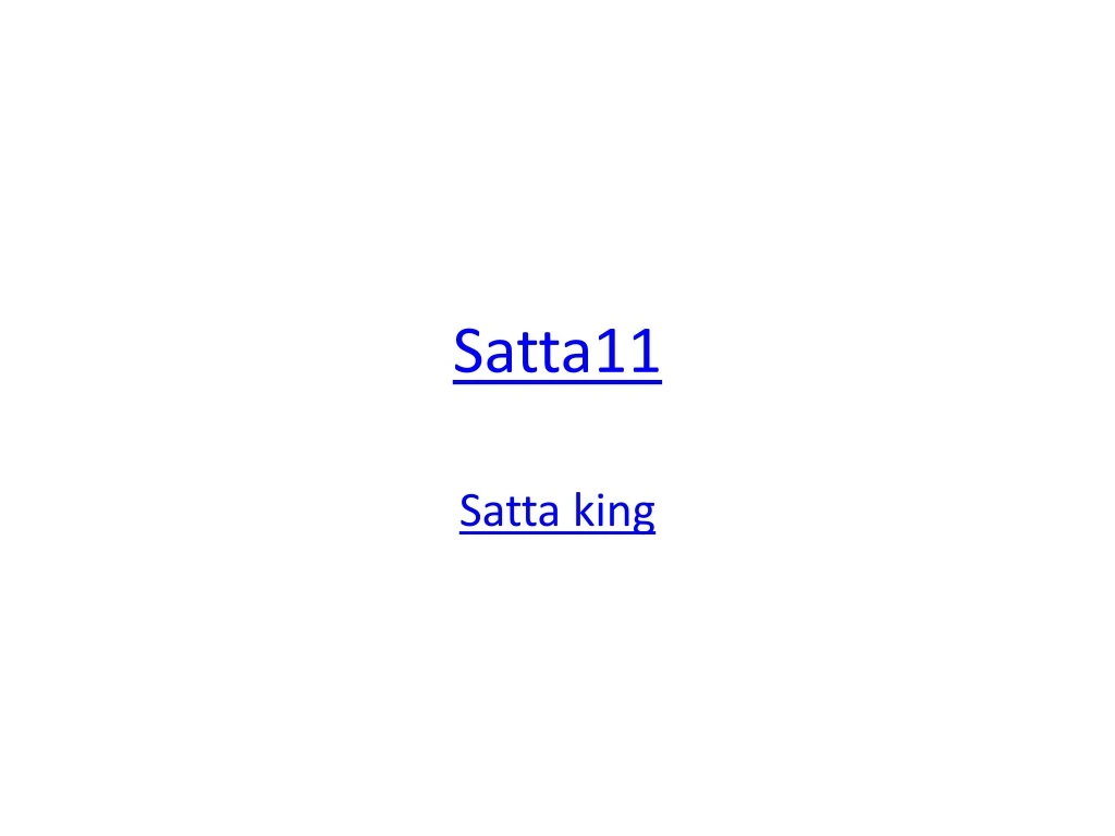 satta11