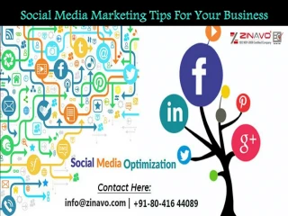 SOCIAL MEDIA MARKETING TIPS FOR YOUR BUSINESS