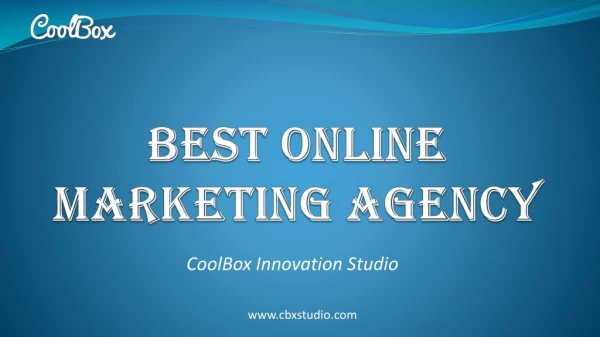 Best Internet Marketing Company| Online Marketing Agency - CBXStudio