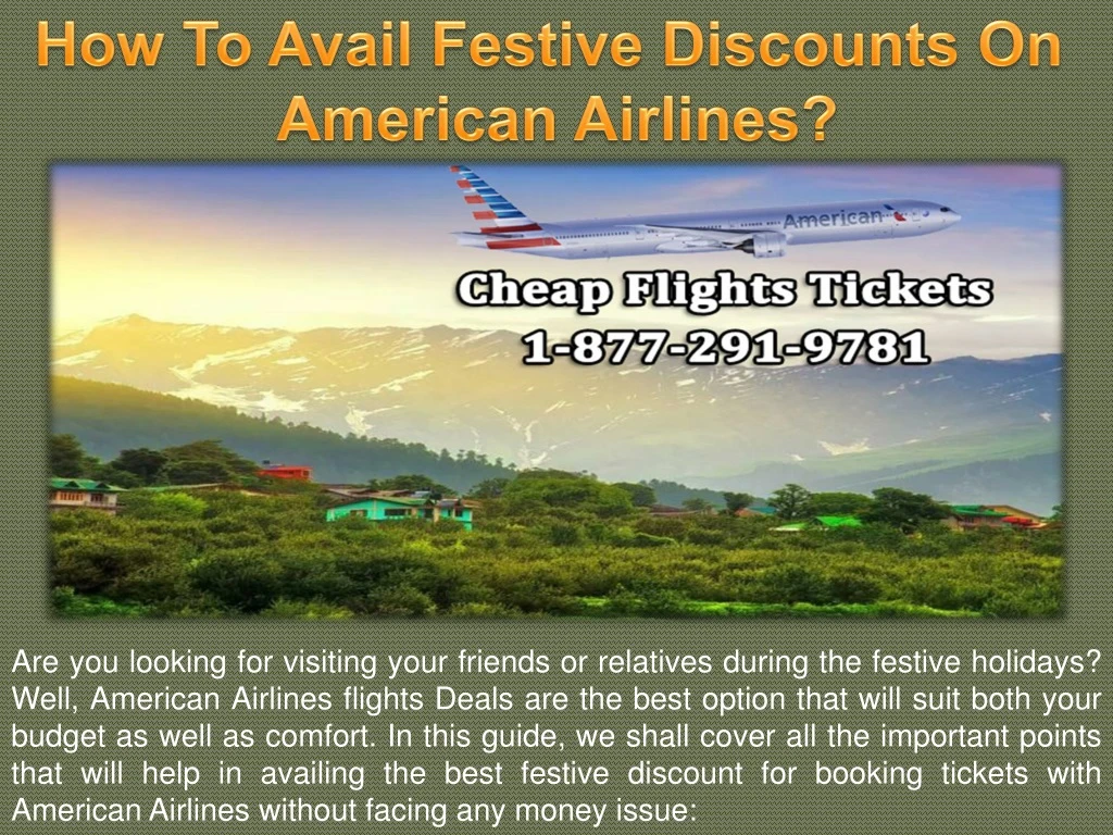 how to avail festive discounts on american